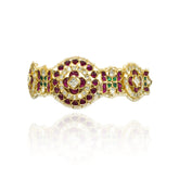 Divyara Pachi Kundan Red Choker Set - The Pashm